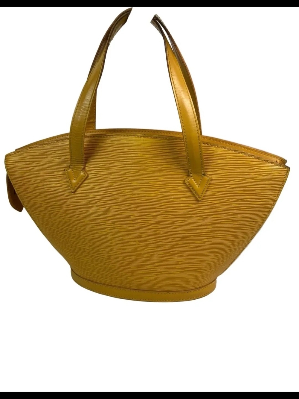 Louis Vuitton Yellow St. Jacques  PM Epi Leather With COA